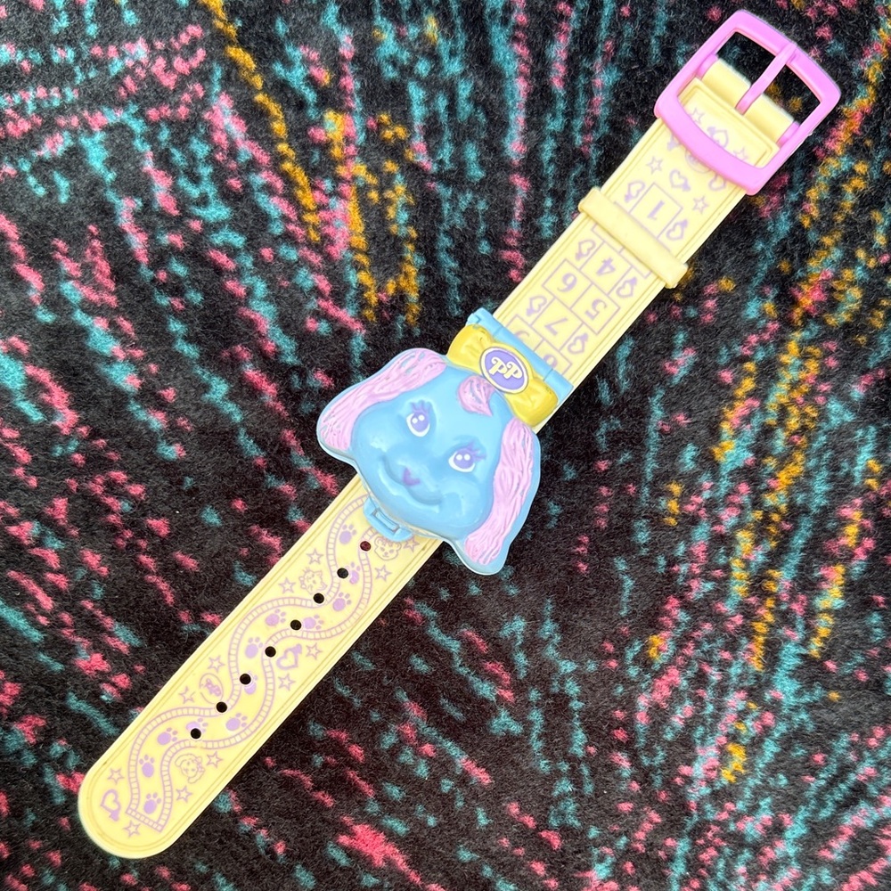 1995 Vintage Polly Pocket “Polly Loves Puppy Bracelet”